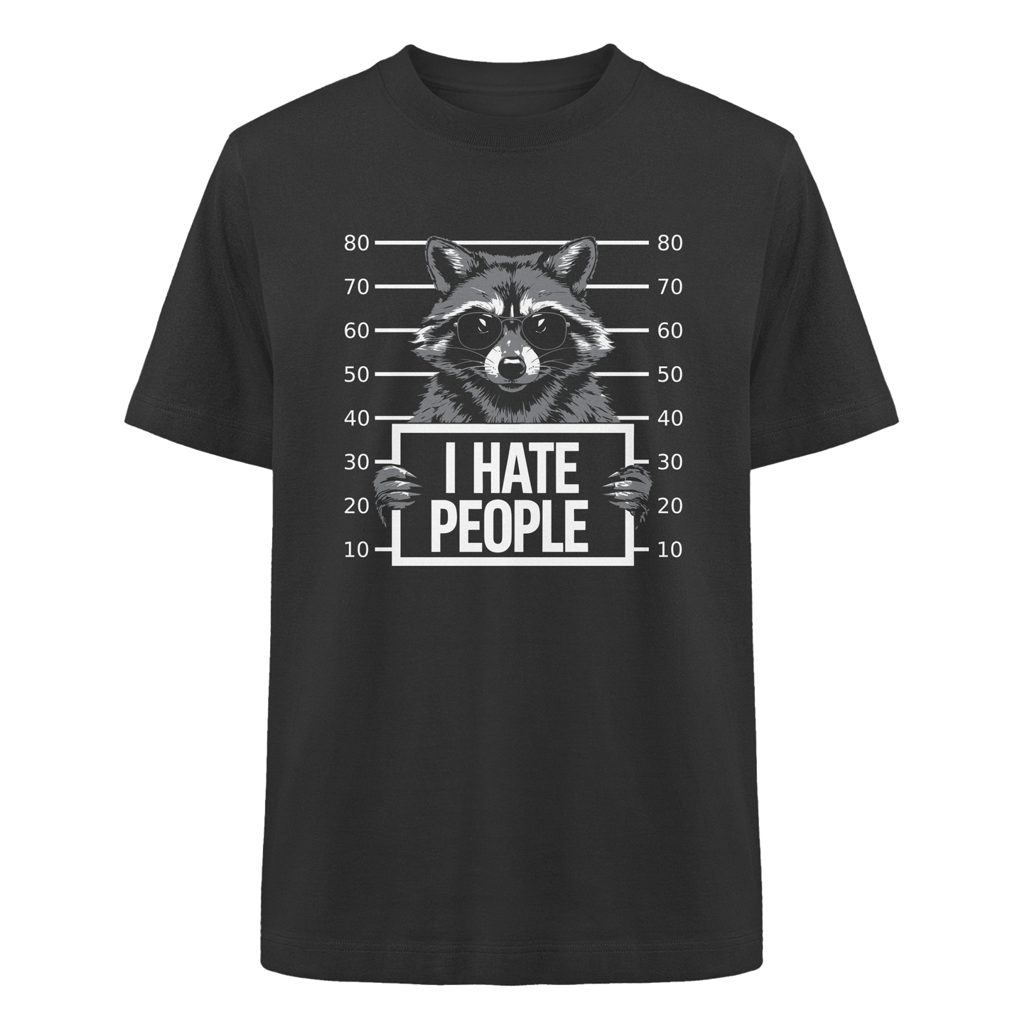 I HATE PEOPLE | Oversized Organic Shirt