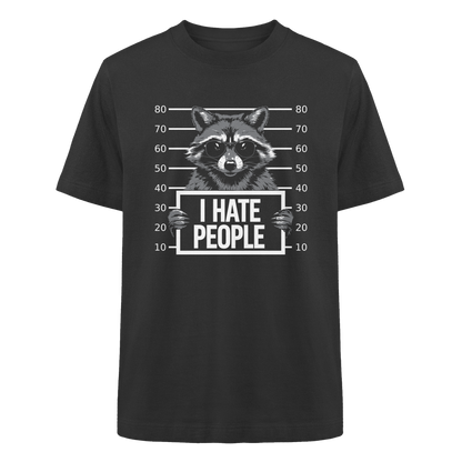 I HATE PEOPLE | Oversized Organic Shirt