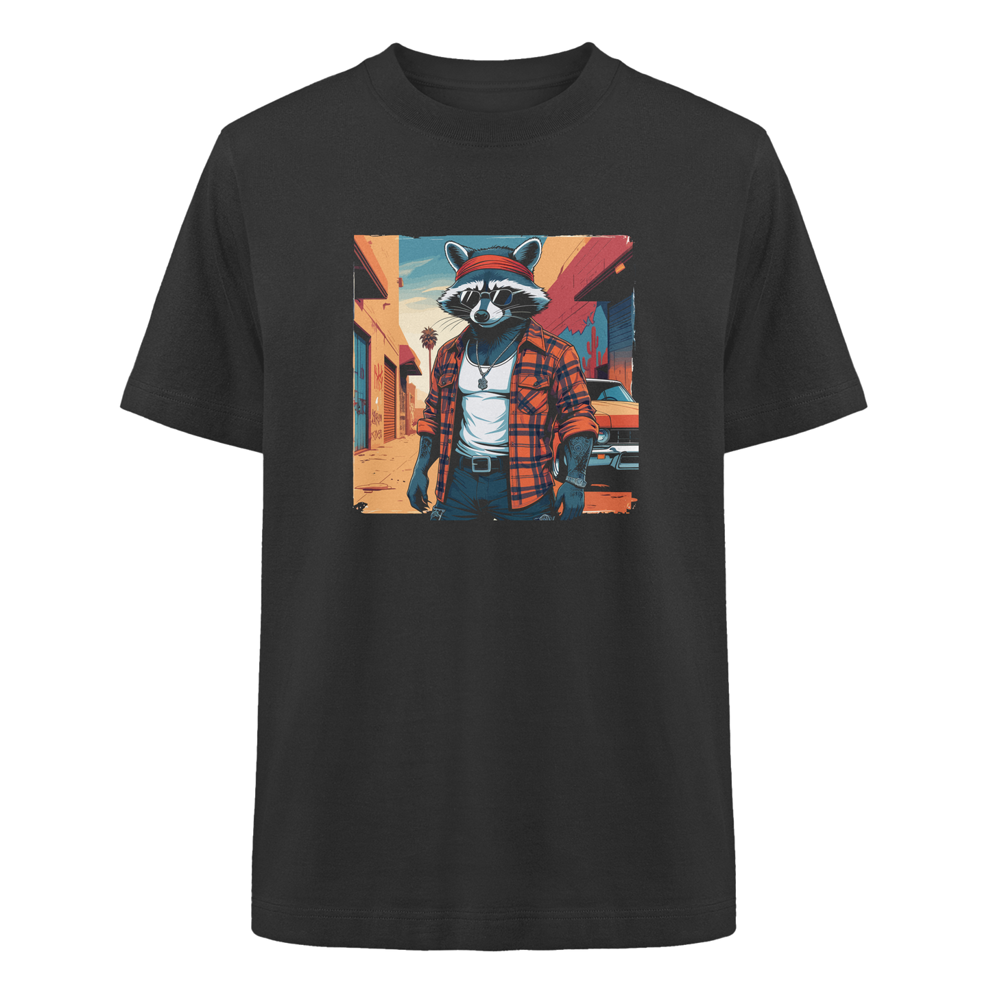 COOL RACCOON | Oversized Organic Shirt