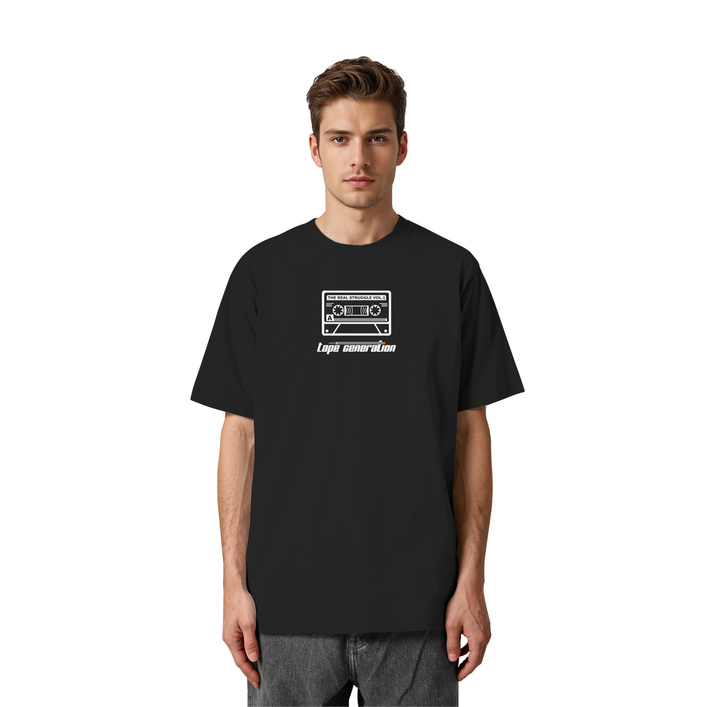 Tape Generation I Oversized Organic Shirt