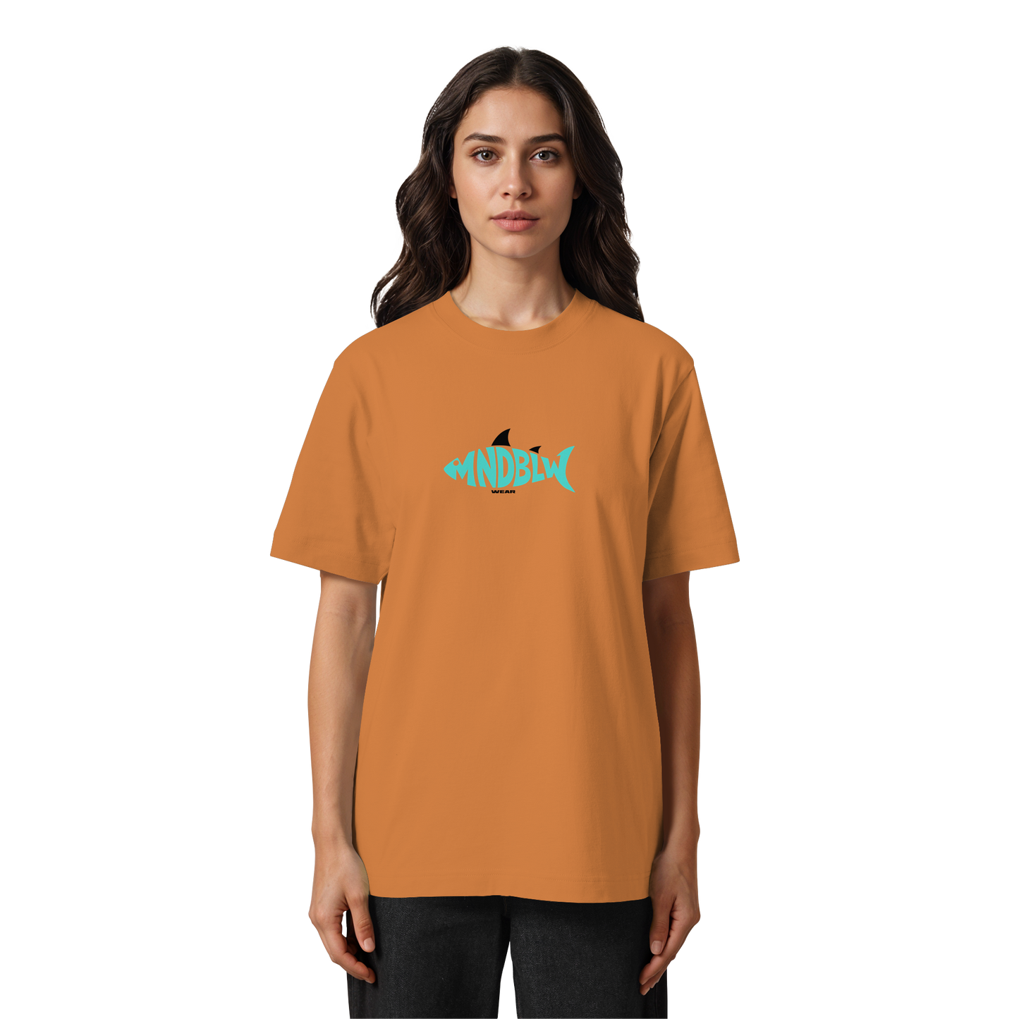 MNDBLW SHARK | Oversized Organic Shirt