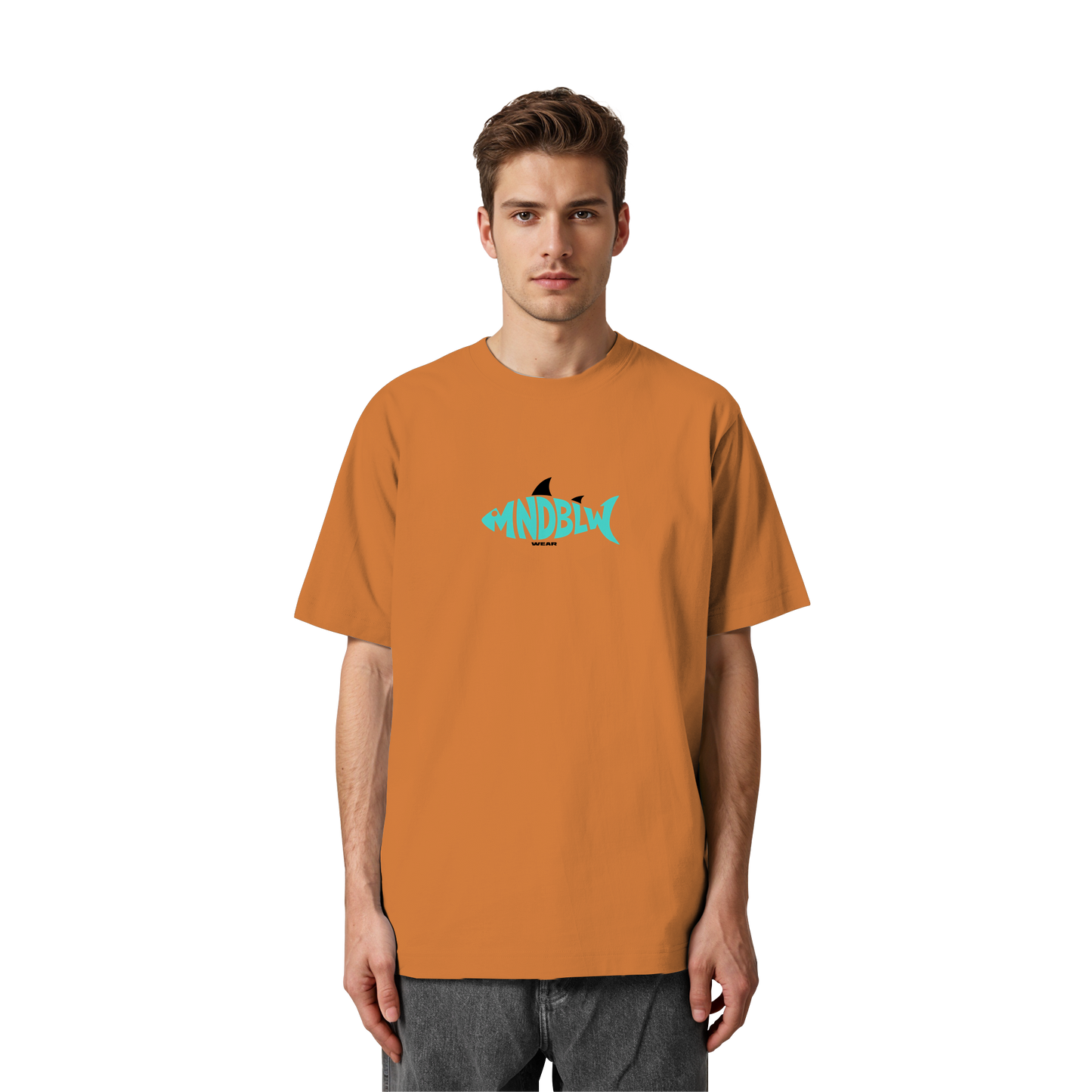 MNDBLW SHARK | Oversized Organic Shirt