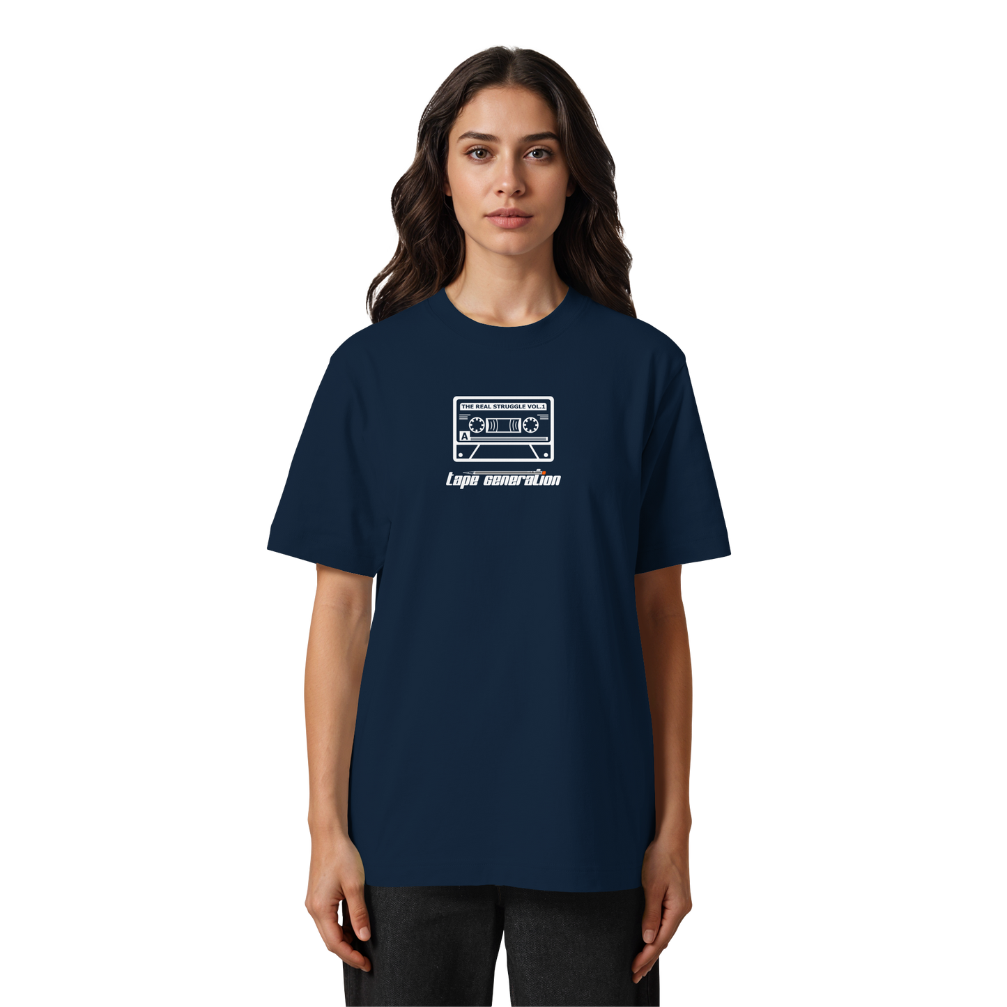 Tape Generation I Oversized Organic Shirt