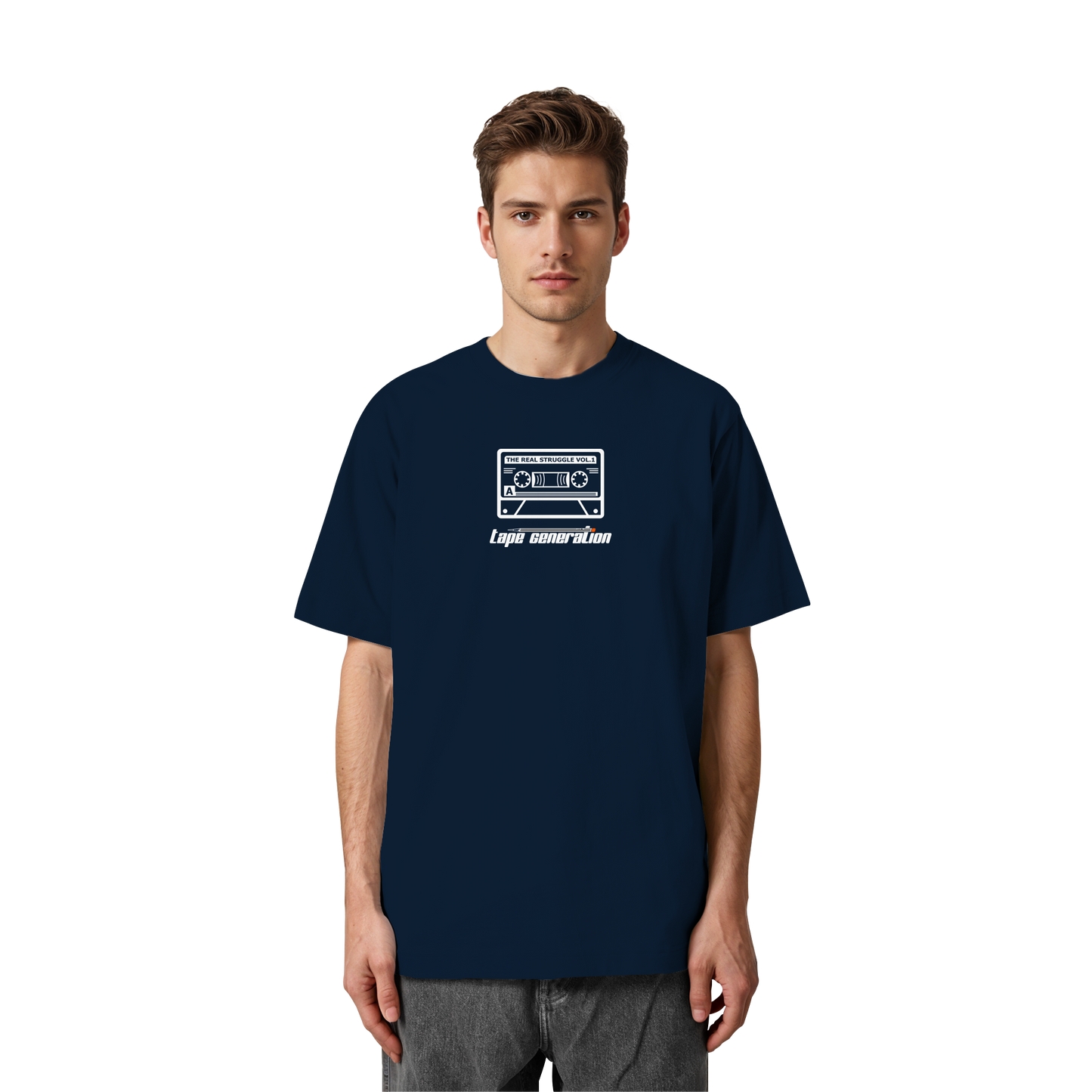 Tape Generation I Oversized Organic Shirt