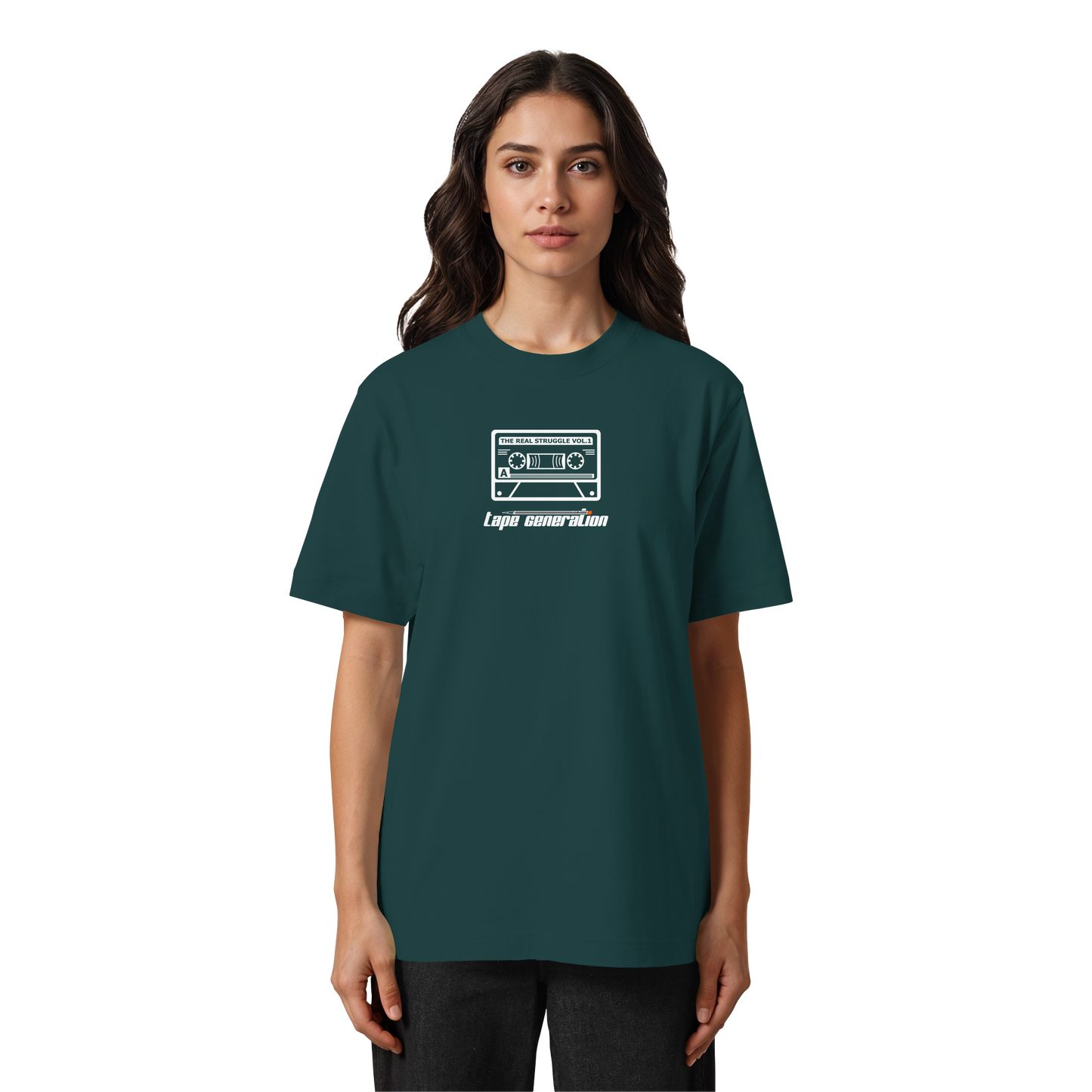 Tape Generation I Oversized Organic Shirt