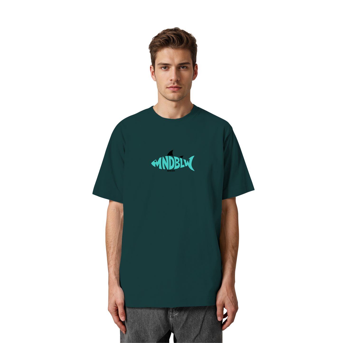 MNDBLW SHARK | Oversized Organic Shirt