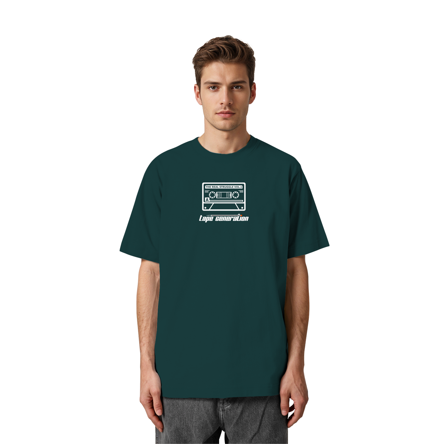 Tape Generation I Oversized Organic Shirt