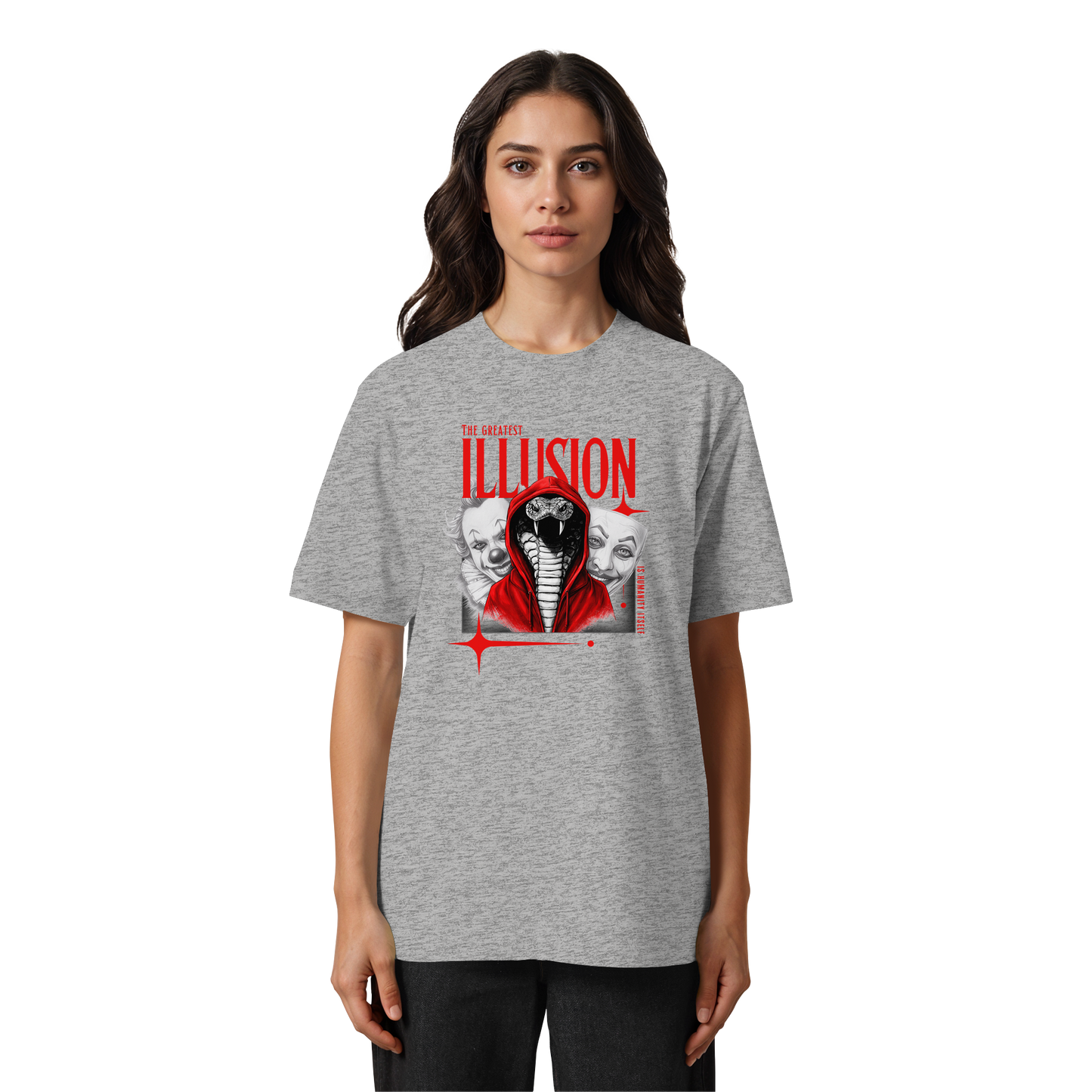 THE GREATEST ILLUSION |  Oversized Organic Shirt