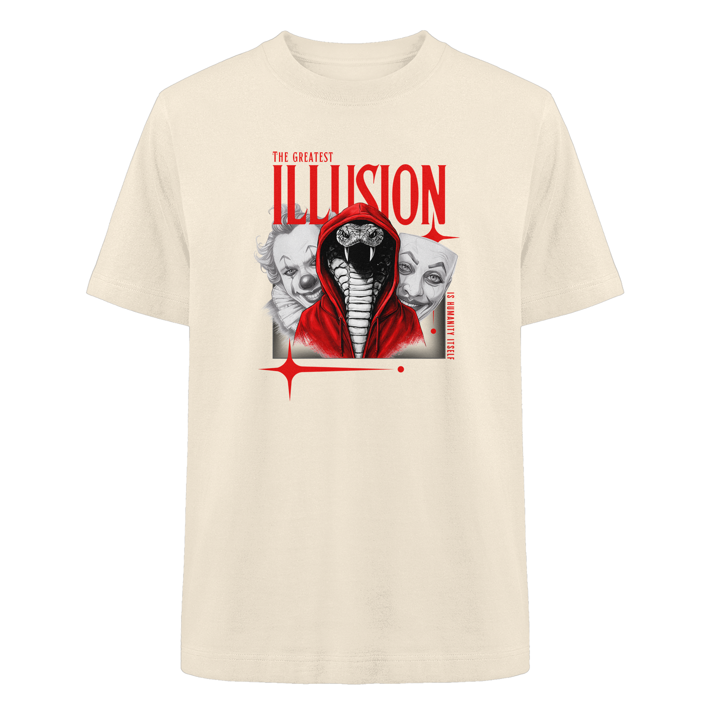 THE GREATEST ILLUSION |  Oversized Organic Shirt