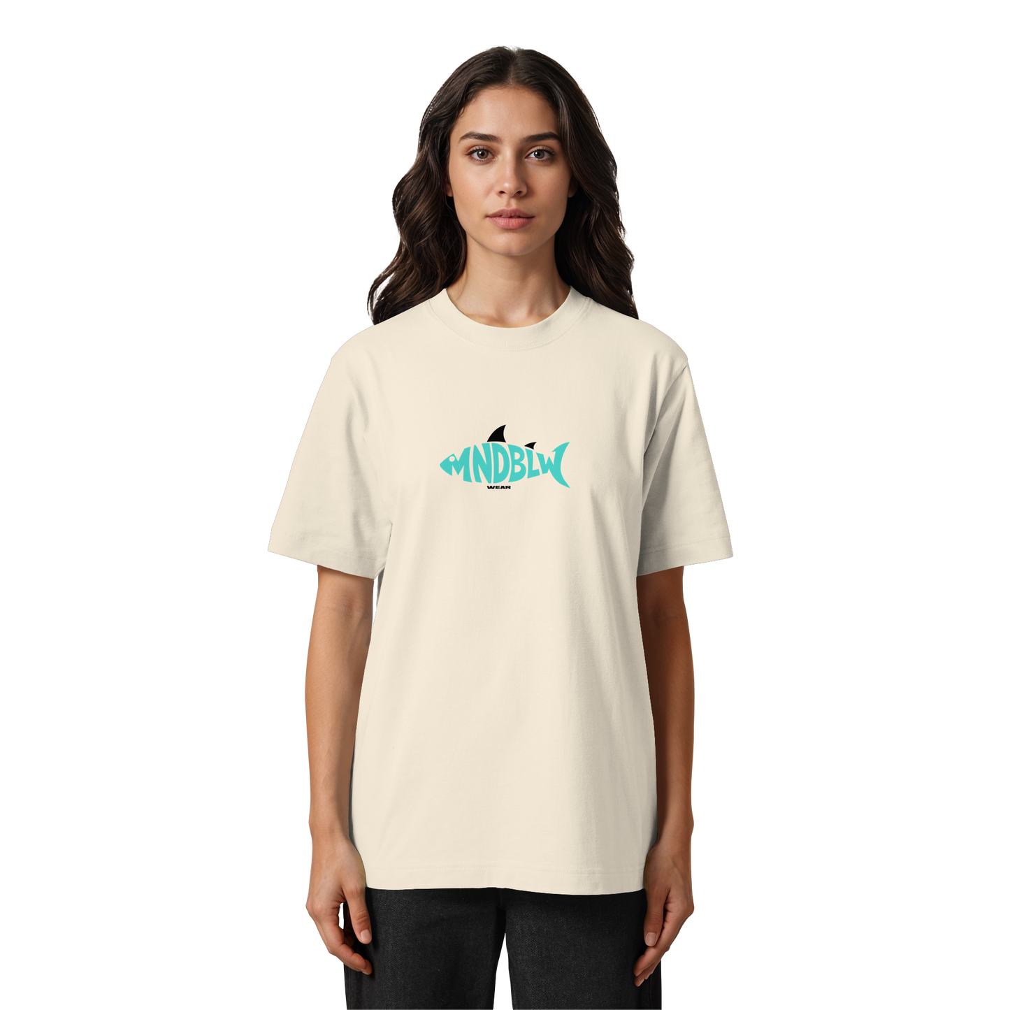 MNDBLW SHARK | Oversized Organic Shirt