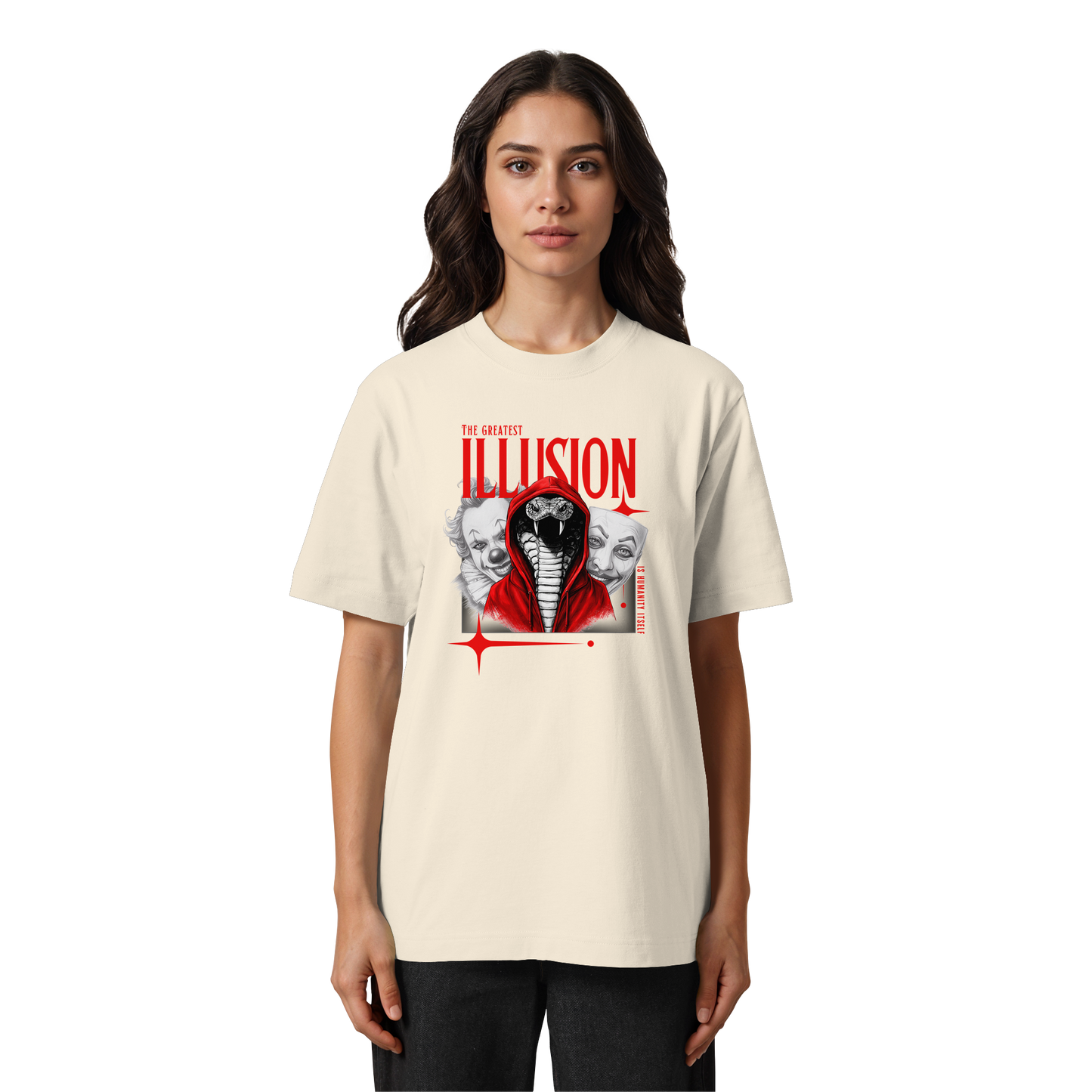 THE GREATEST ILLUSION |  Oversized Organic Shirt