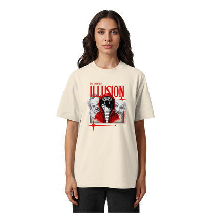 THE GREATEST ILLUSION |  Oversized Organic Shirt