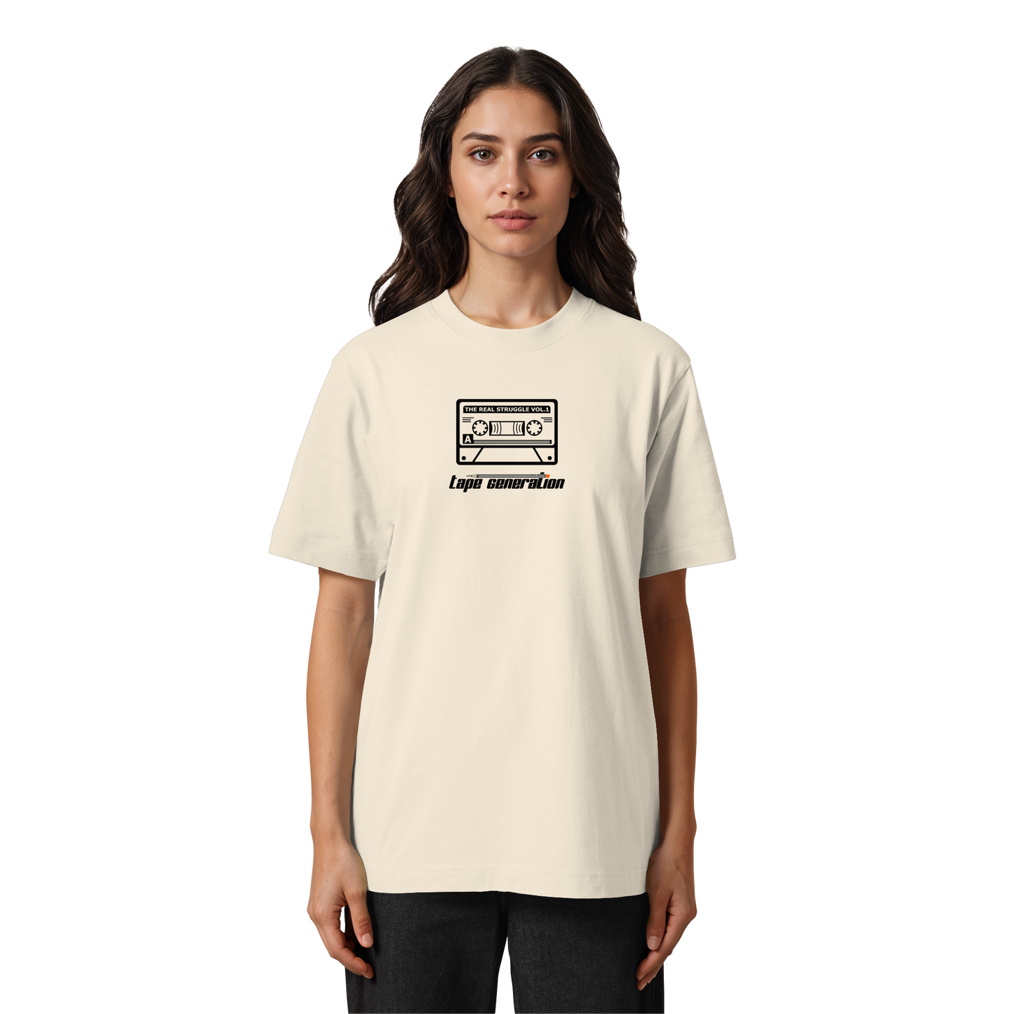Tape Generation I Oversized Organic Shirt