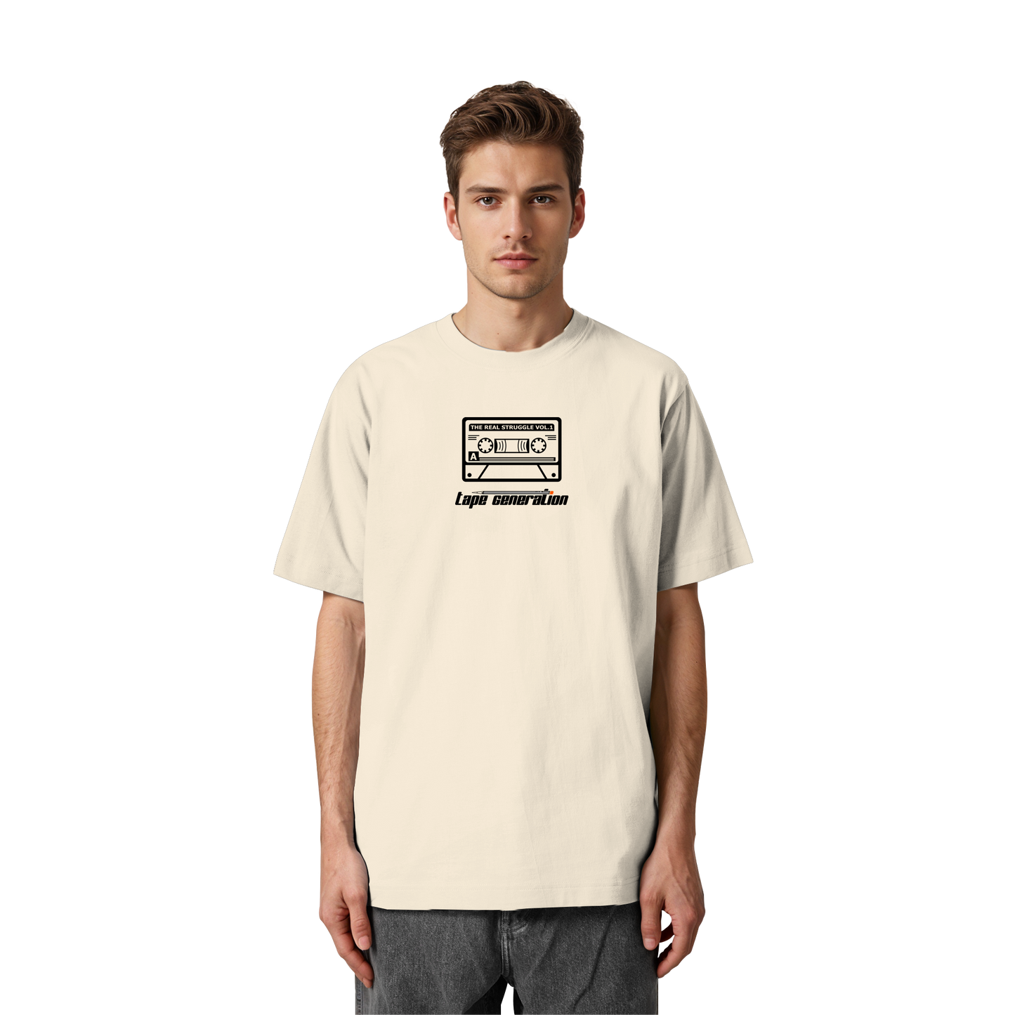 Tape Generation I Oversized Organic Shirt