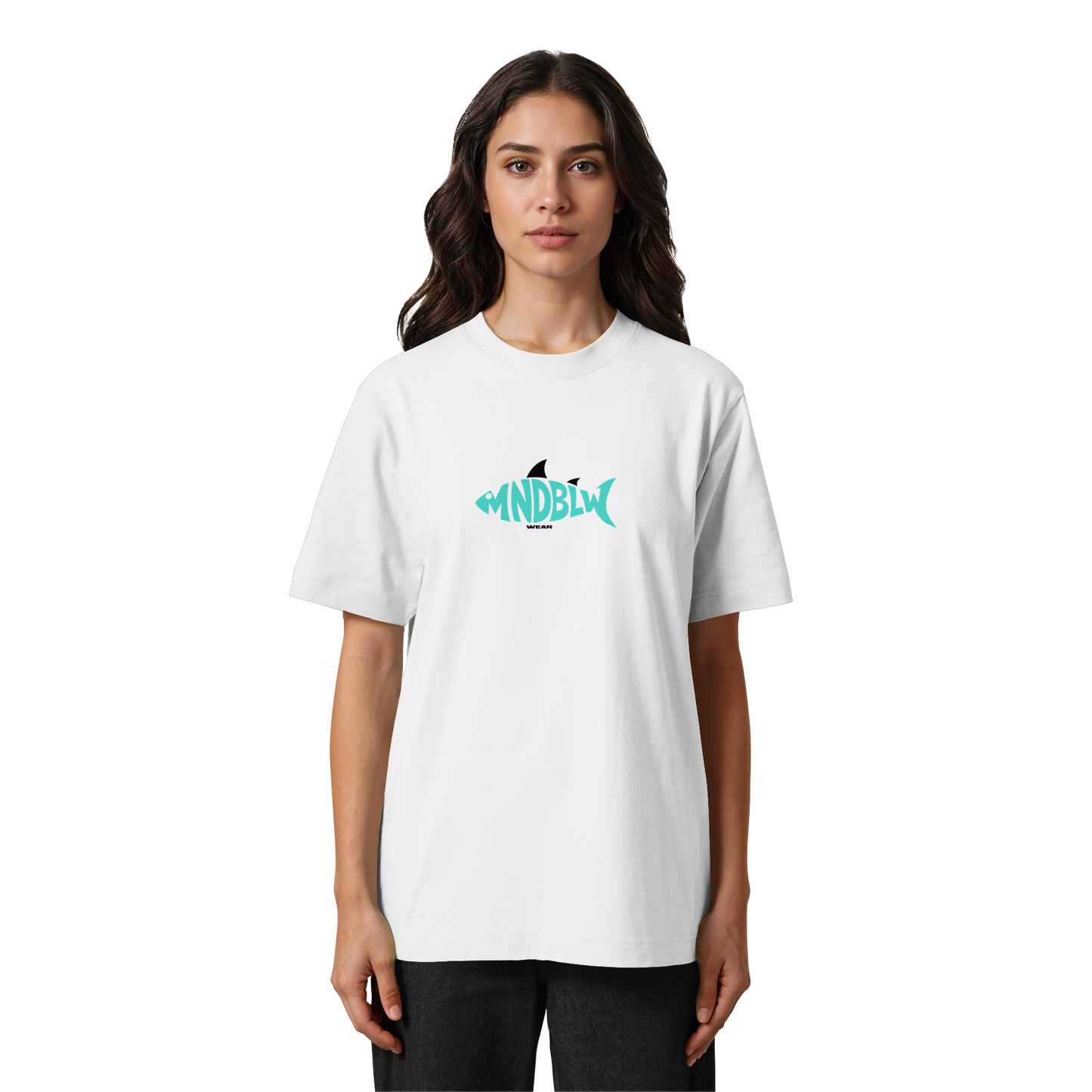 MNDBLW SHARK | Oversized Organic Shirt