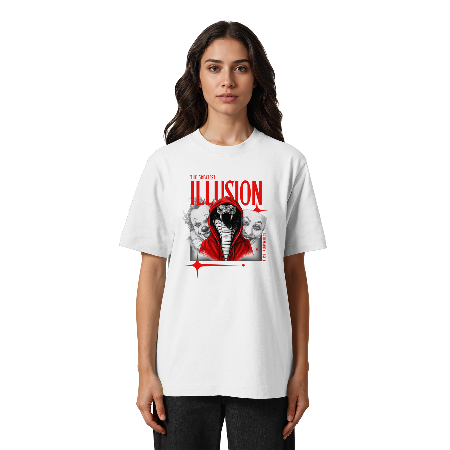 THE GREATEST ILLUSION |  Oversized Organic Shirt