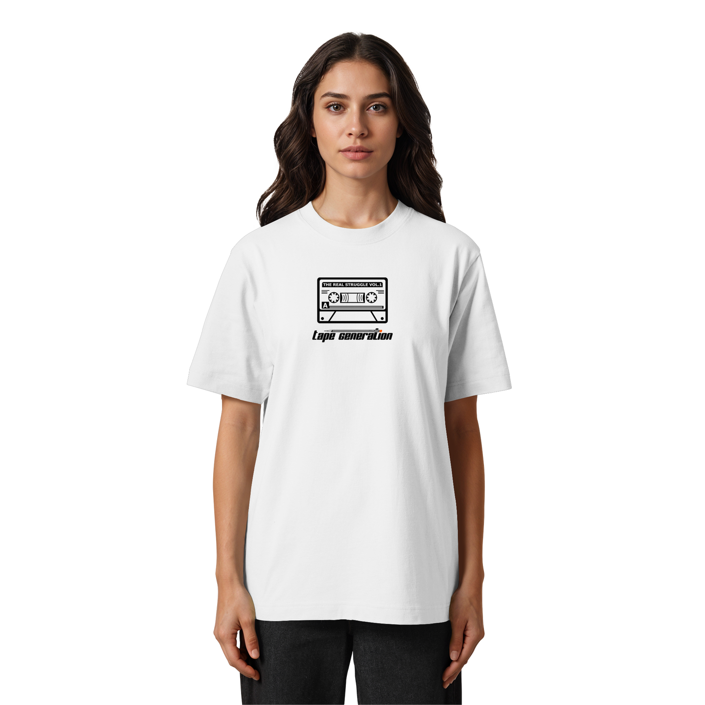 Tape Generation I Oversized Organic Shirt