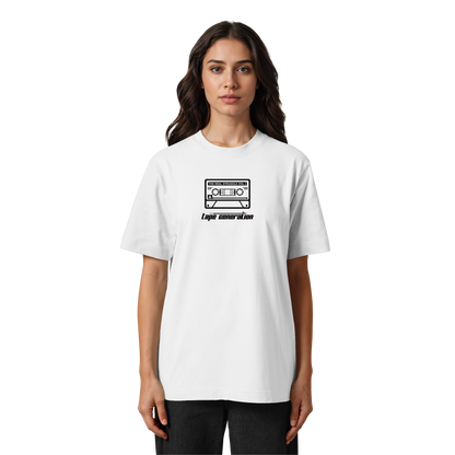 Tape Generation I Oversized Organic Shirt