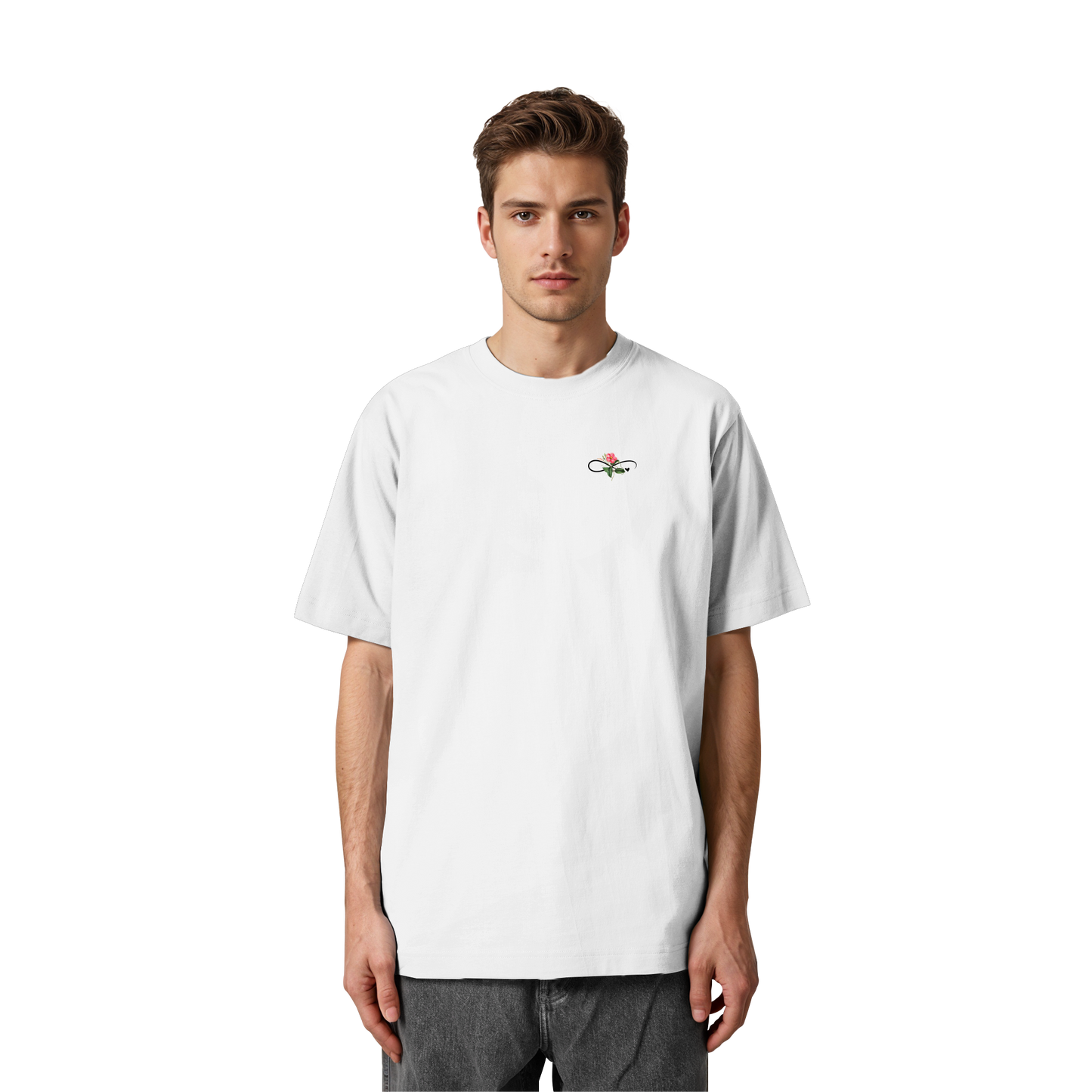 Floral Skull | Heavy Organic Shirt