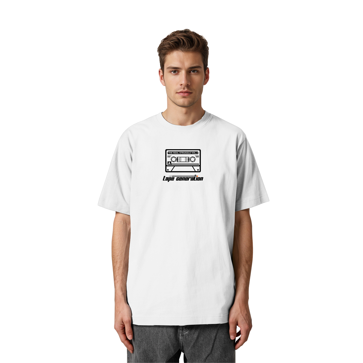Tape Generation I Oversized Organic Shirt