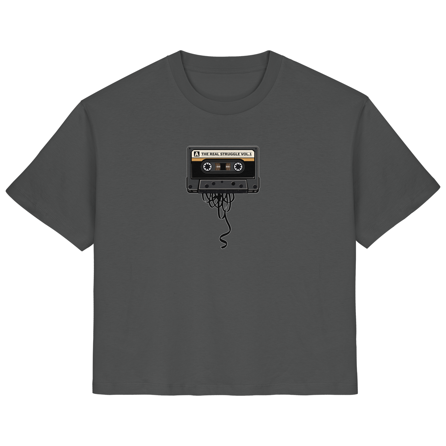 The Real Struggle I Ladies Organic Shirt