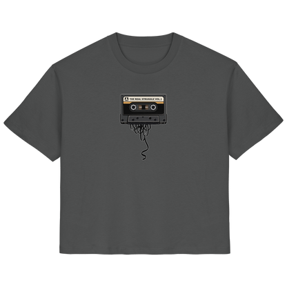 The Real Struggle I Ladies Organic Shirt