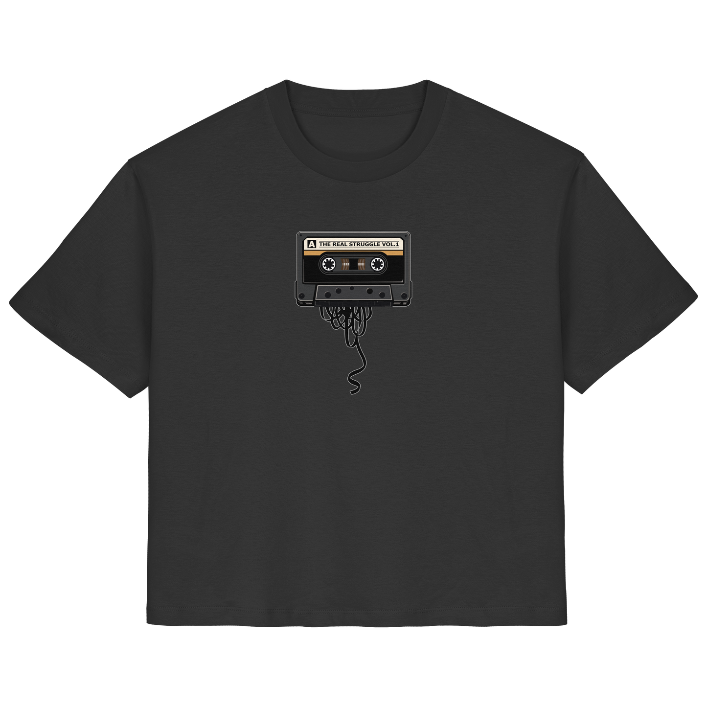The Real Struggle I Ladies Organic Shirt