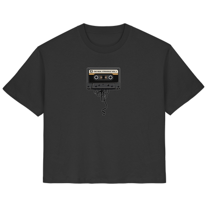 The Real Struggle I Ladies Organic Shirt