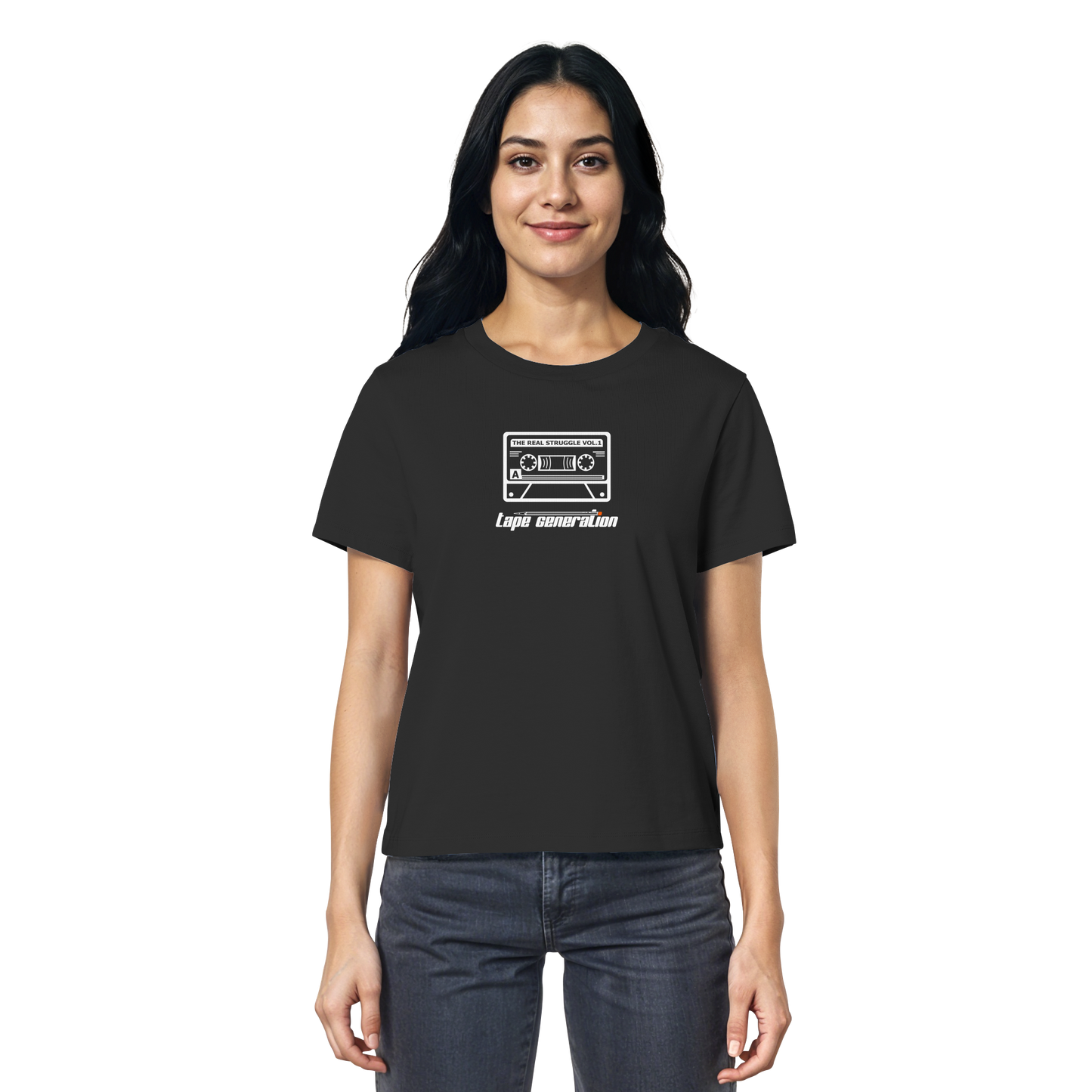 Tape Generation I Ladies Organic Shirt