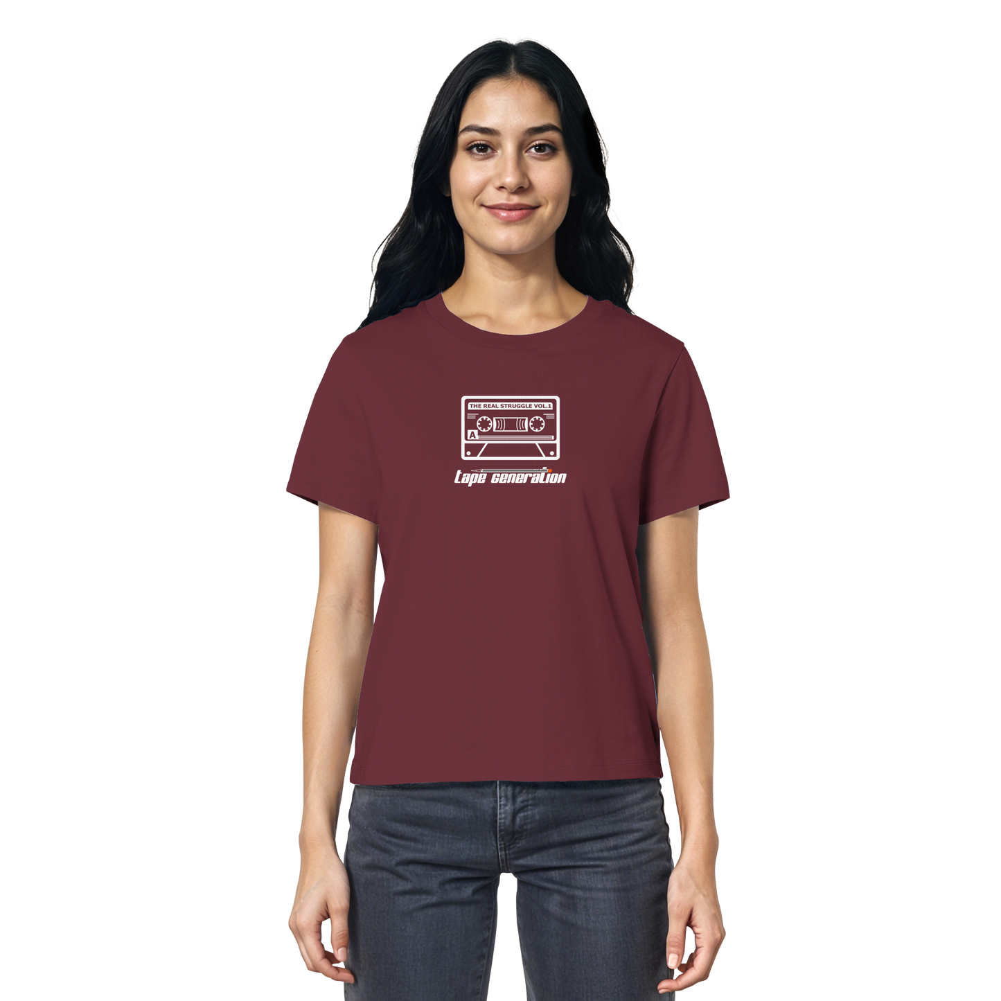 Tape Generation I Ladies Organic Shirt