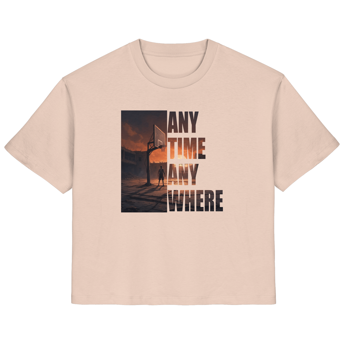 never not ballin shirts - Ladies Organic Shirt