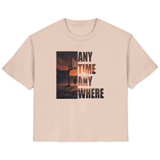 never not ballin shirts - Ladies Organic Shirt
