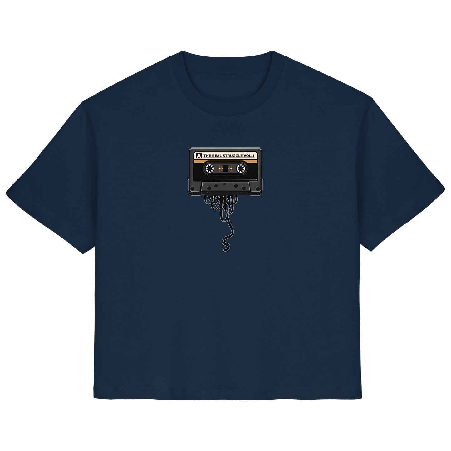 The Real Struggle I Ladies Organic Shirt