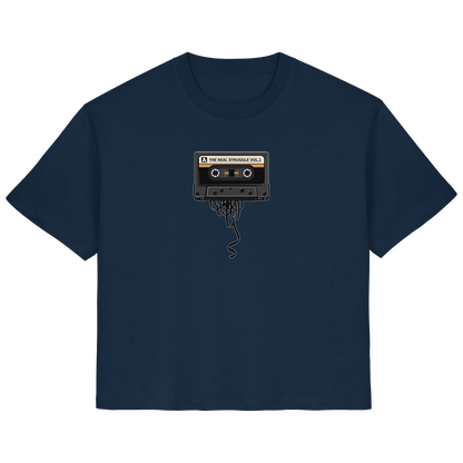The Real Struggle I Ladies Organic Shirt