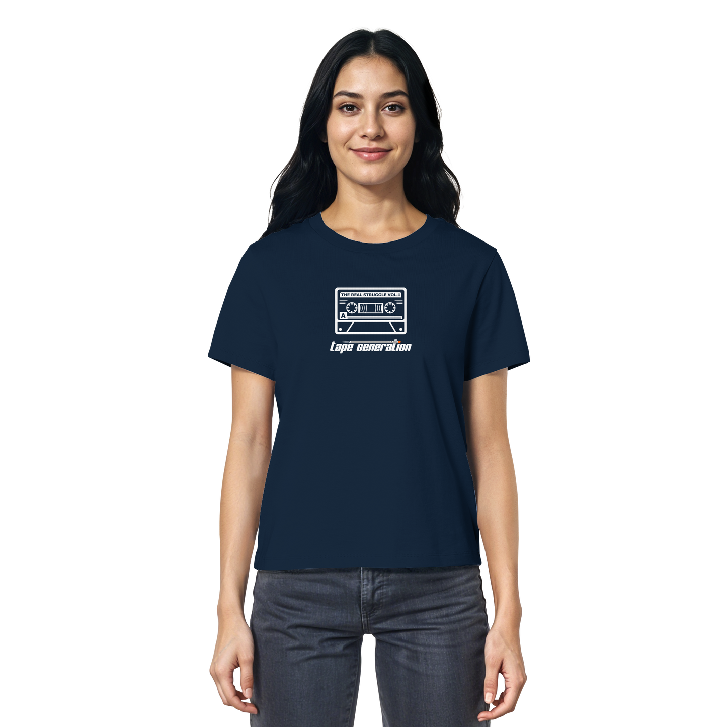Tape Generation I Ladies Organic Shirt