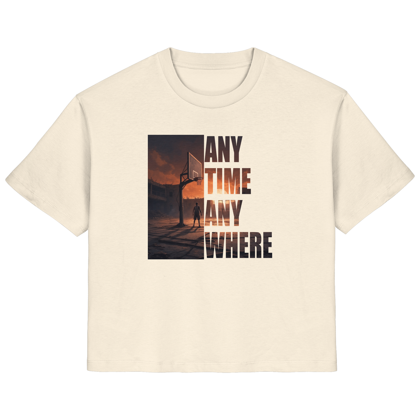 never not ballin shirts - Ladies Organic Shirt