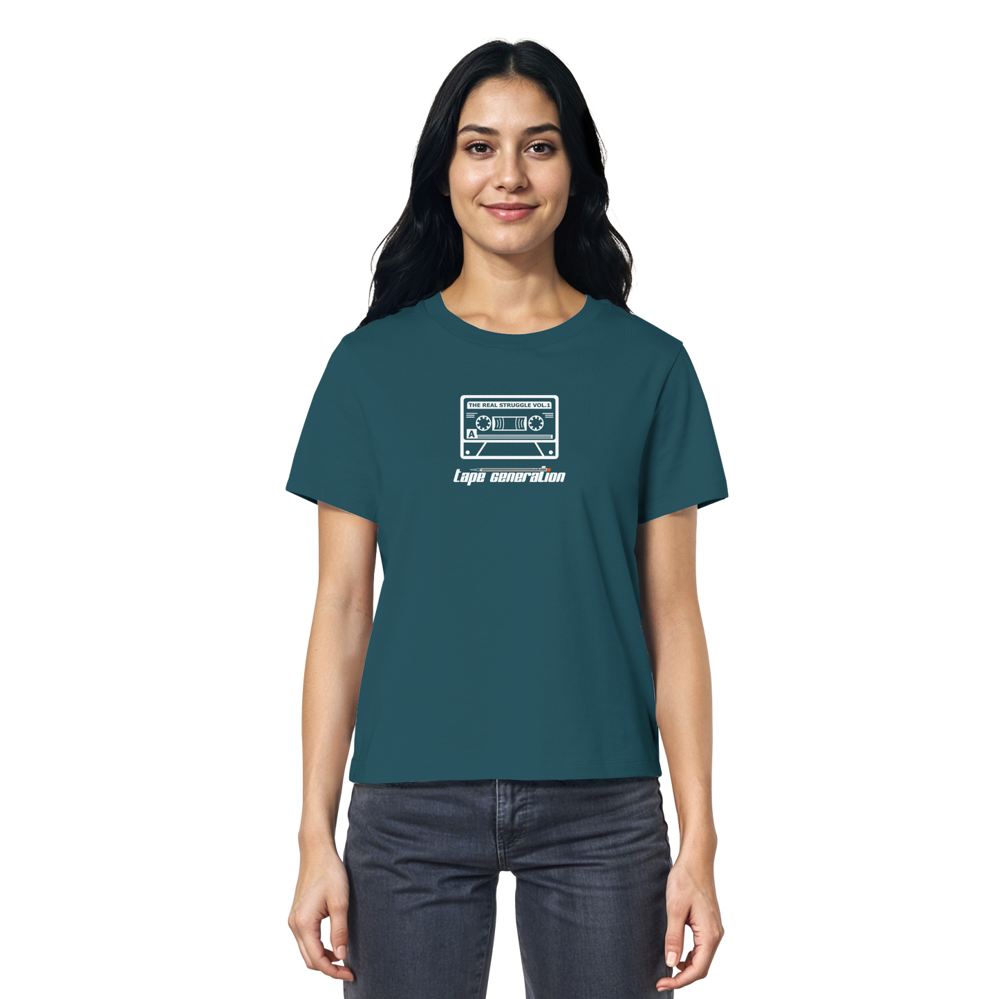 Tape Generation I Ladies Organic Shirt