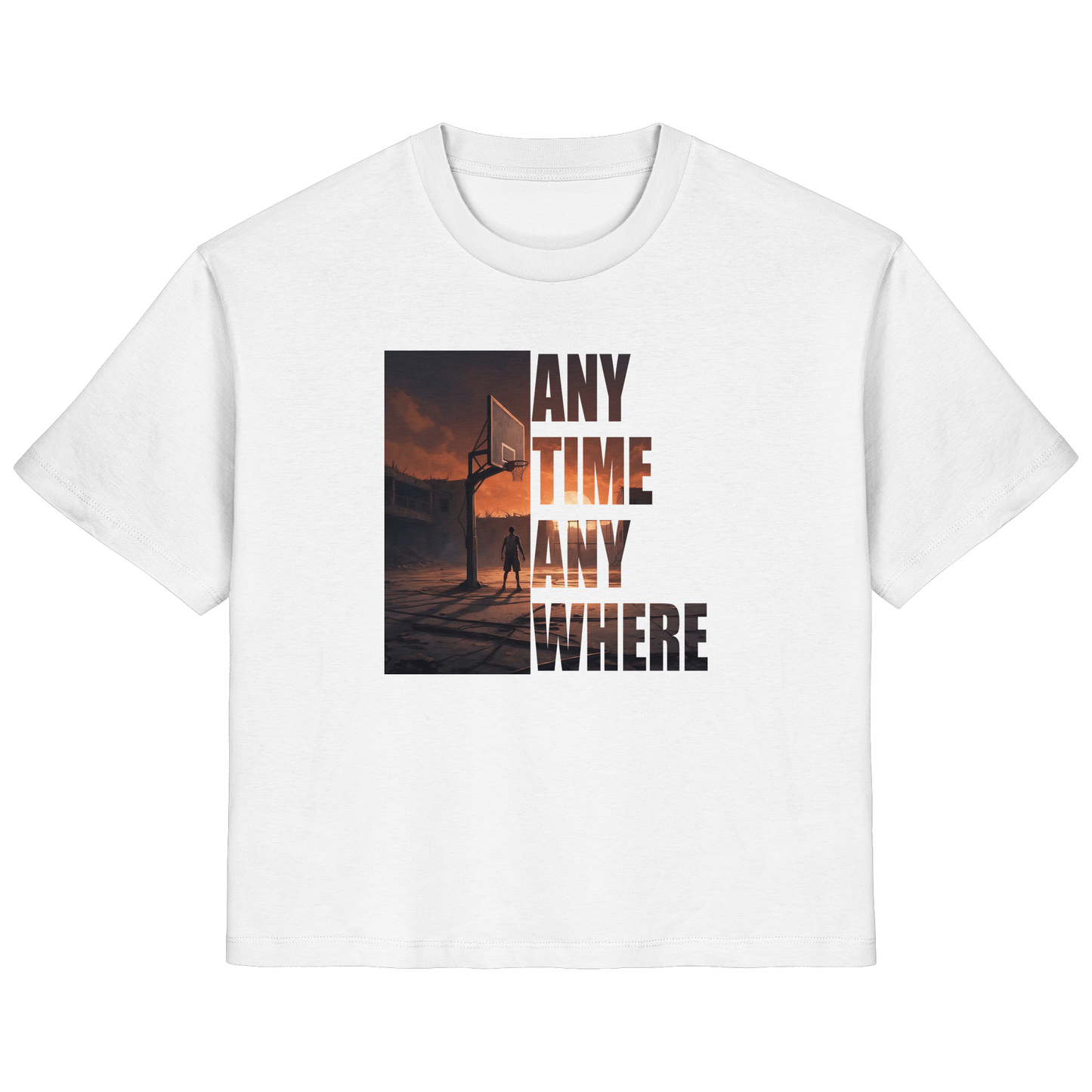 never not ballin shirts - Ladies Organic Shirt