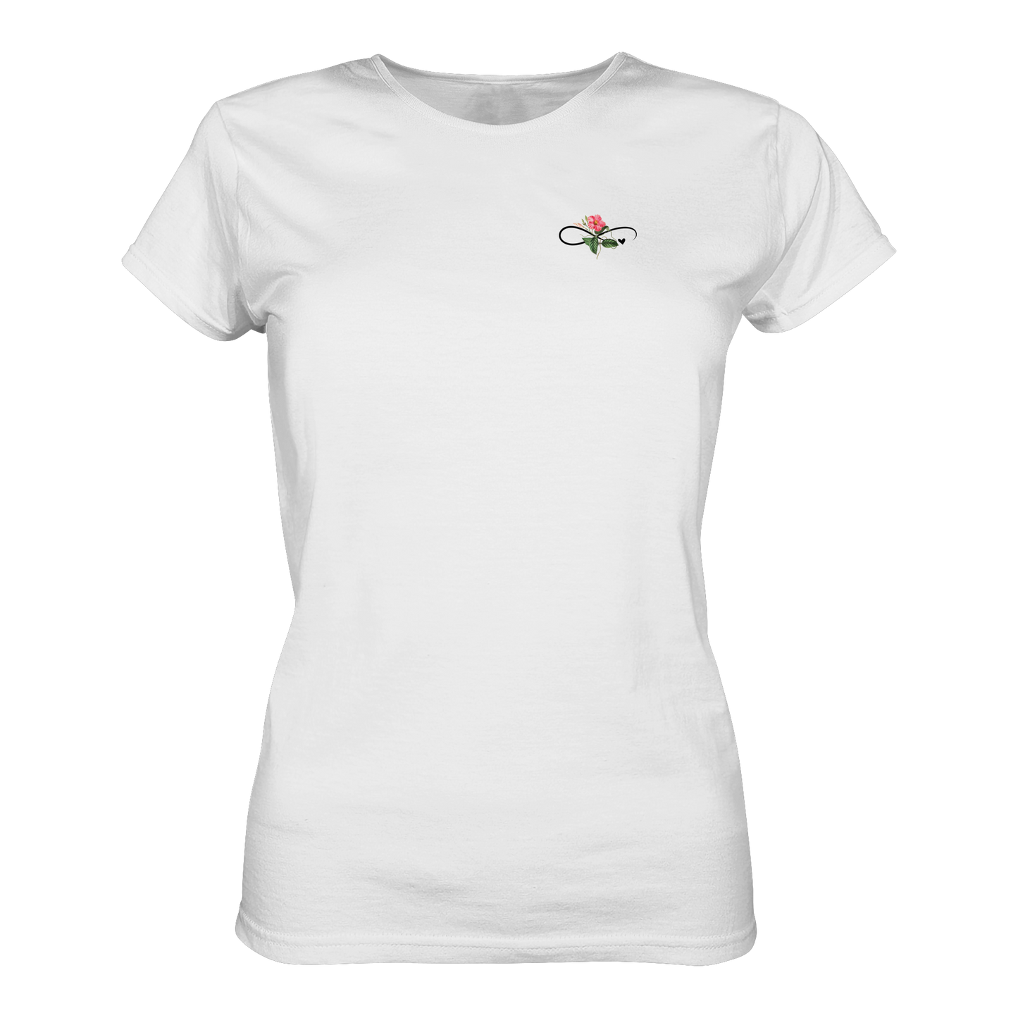 Floral Skull I Ladies Organic Shirt