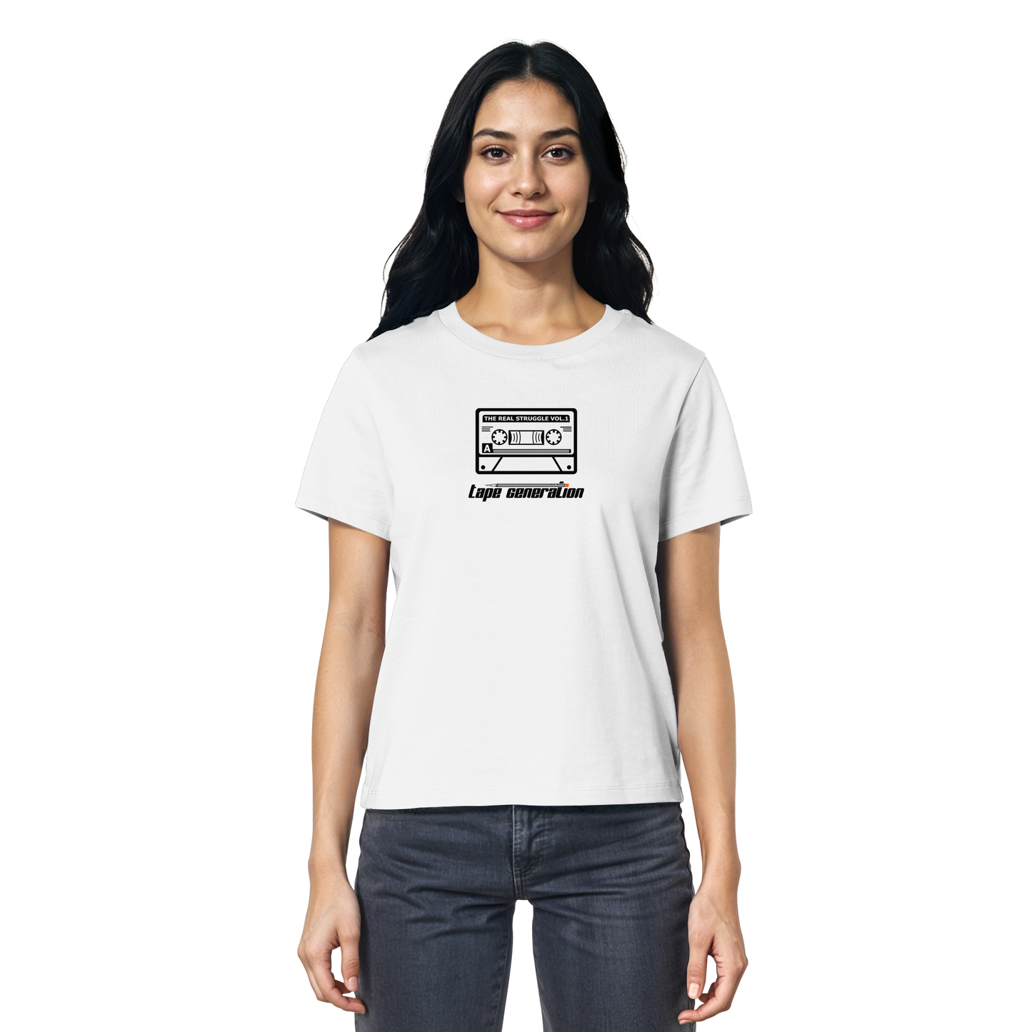 Tape Generation I Ladies Organic Shirt