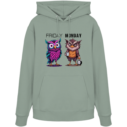 Freitag vs. Montag I Organic Hoodie