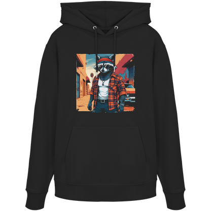 ,,Cool Racoon´´ Waschbär Streetstyle Urban Hoodie