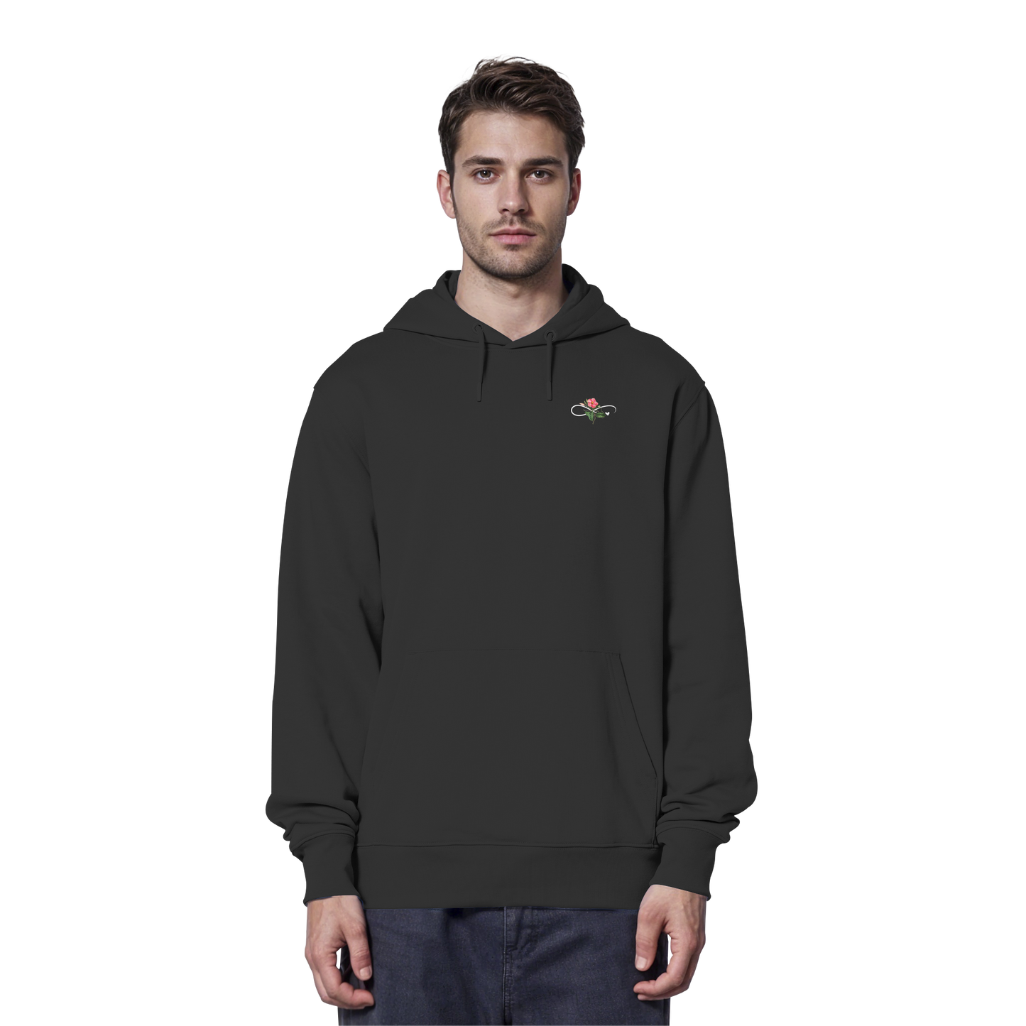 Floral Skull | Organic Hoodie