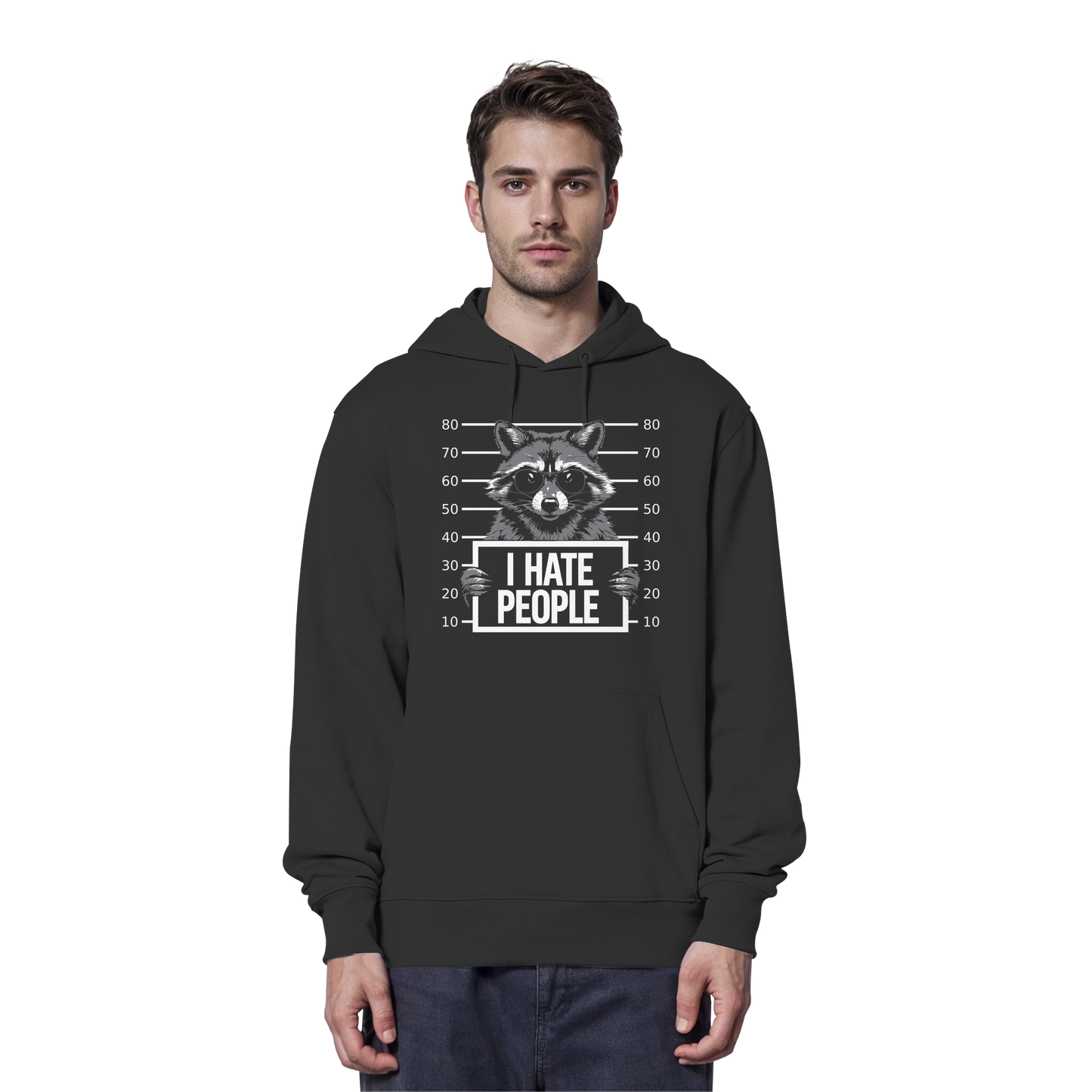 I HATE PEOPLE | Organic Hoodie