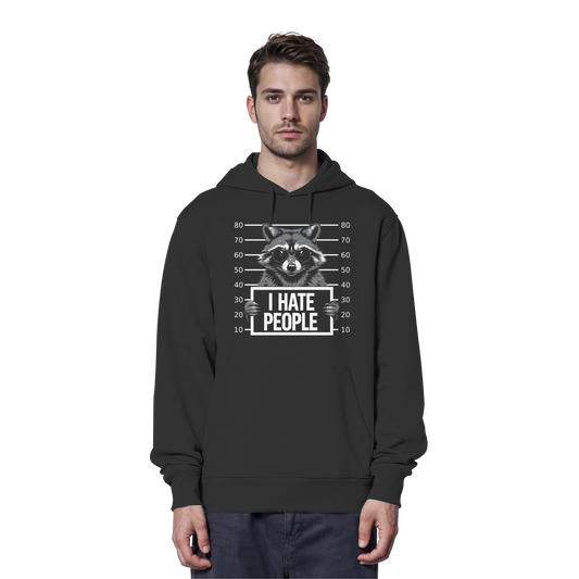I HATE PEOPLE | Organic Hoodie
