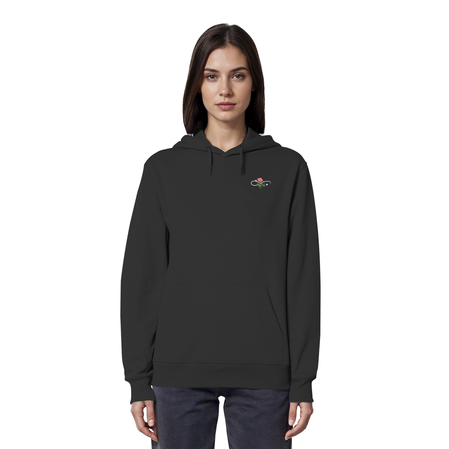 Floral Skull | Organic Hoodie