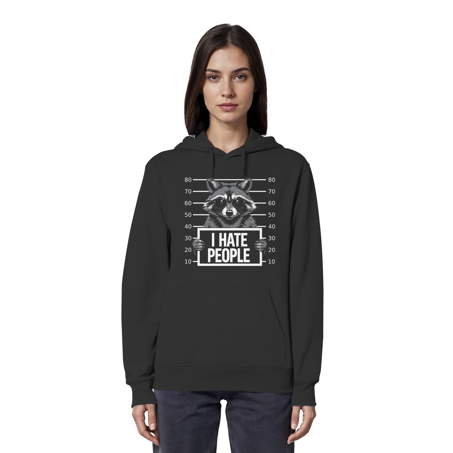 I HATE PEOPLE | Organic Hoodie