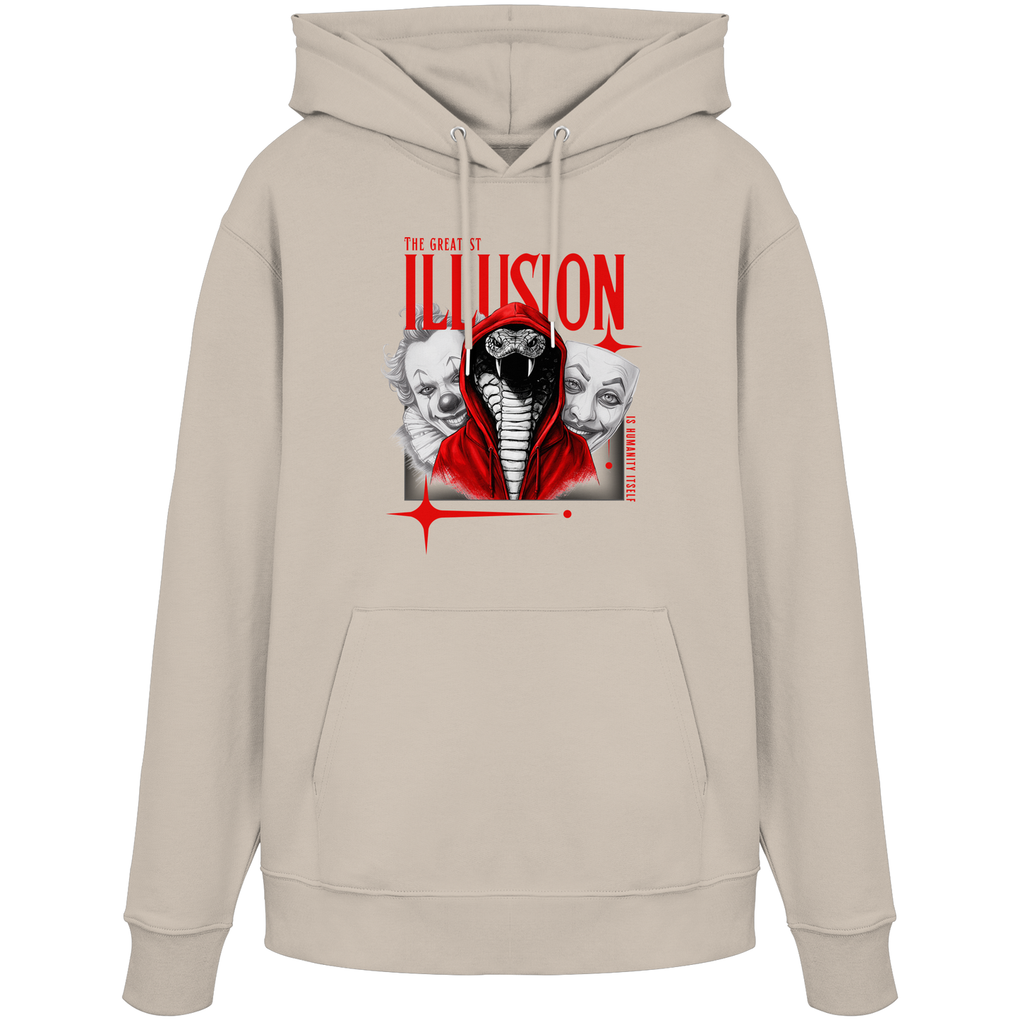 THE GREATEST ILLUSION | Organic Hoodie