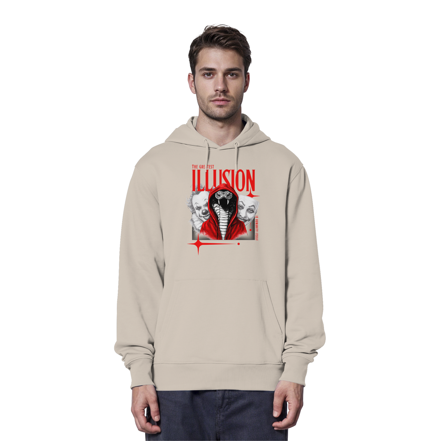 THE GREATEST ILLUSION | Organic Hoodie