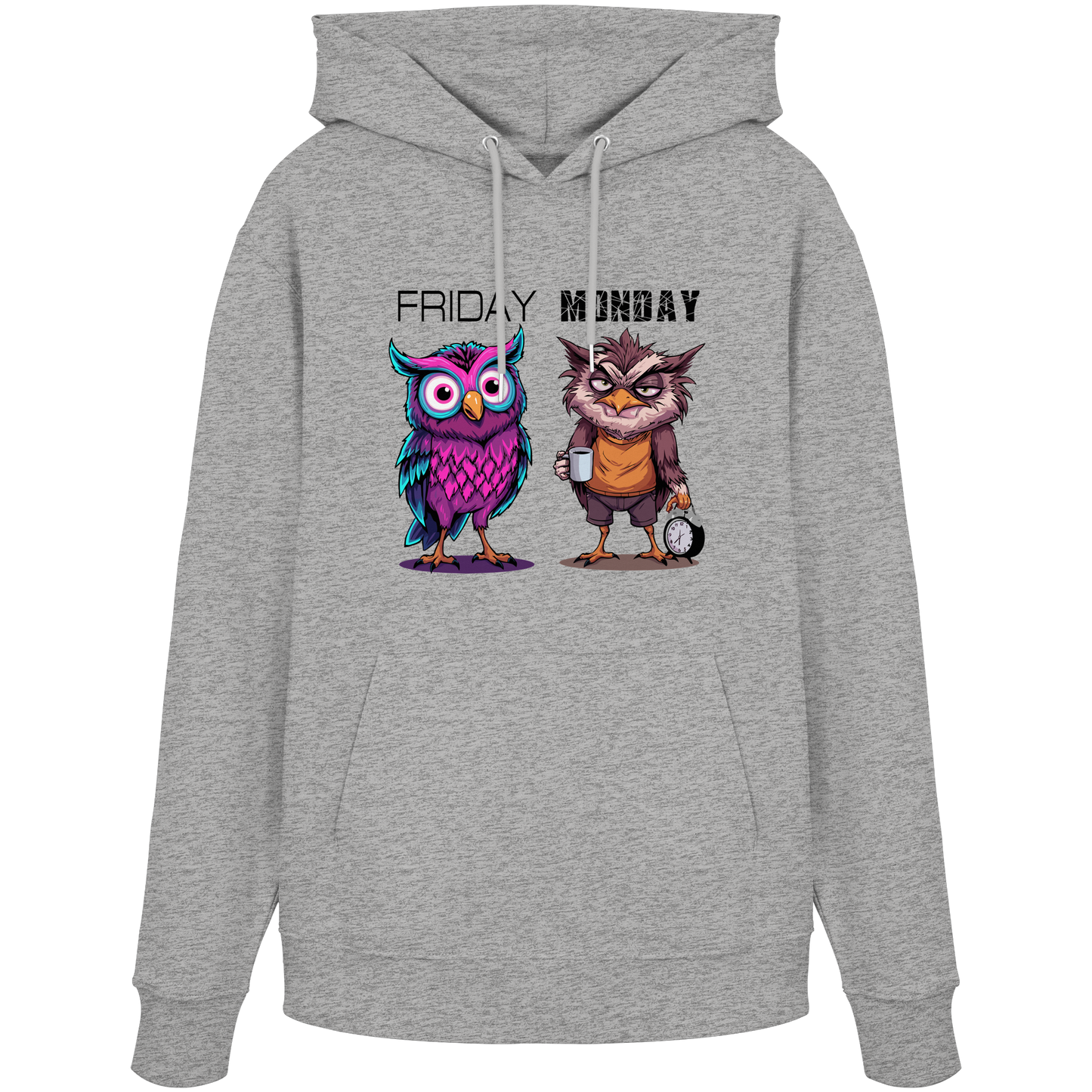 Freitag vs. Montag I Organic Hoodie